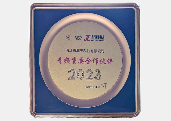 2023音频重要合作伙伴